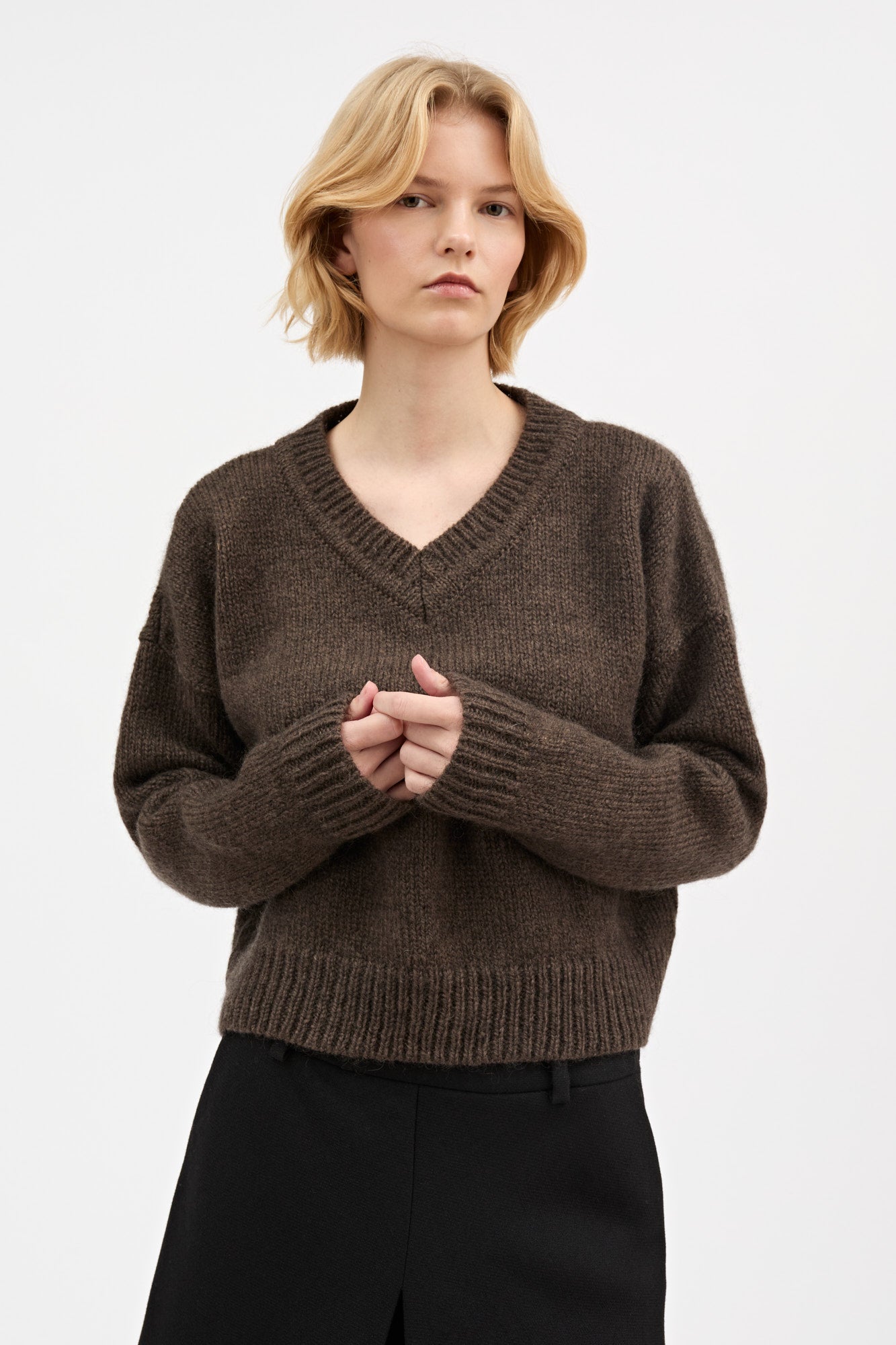 Skall Studio Elly jumper Knit Brown